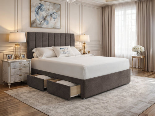 The Harlow Panel Divan Bed