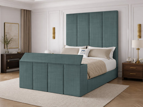 Marquee Panel TV Bed – 60" Headboard