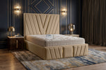 Beige Plush Velvet