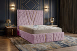 Pink Crushed Velvet