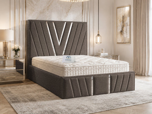 Verona Silver Bed