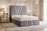 Grey Plush Velvet