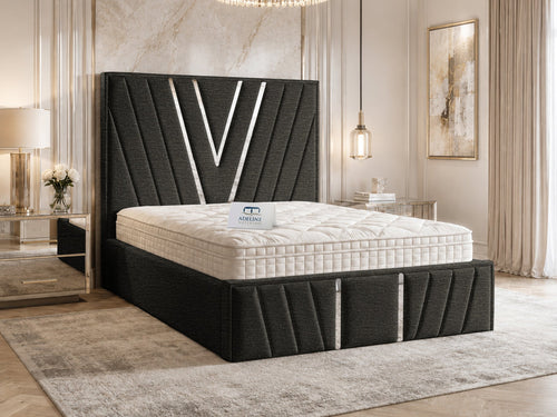 Verona Silver Bed