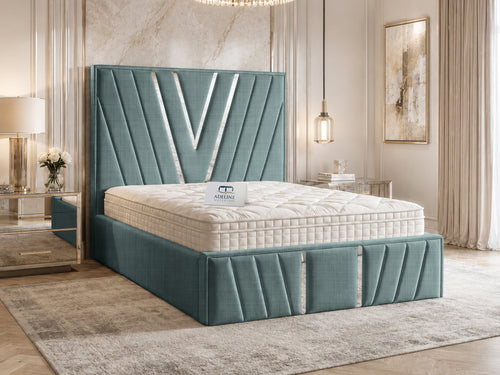Verona Silver Bed