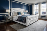 White Plush Velvet