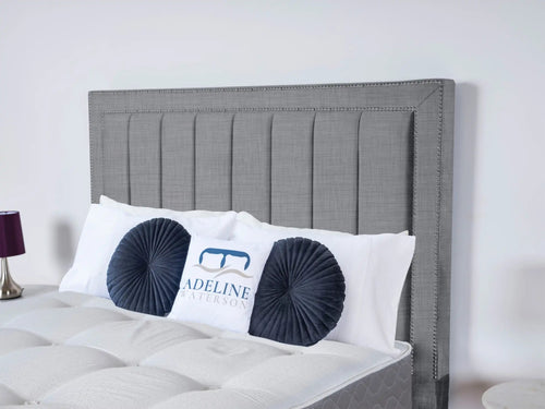 Winchester Studded Vertical Channel Floor Standing Headboard