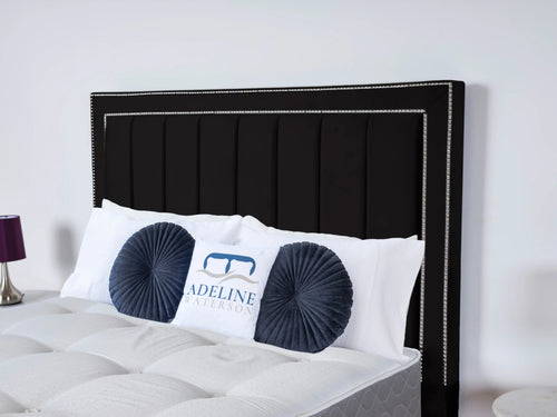 Winchester Studded Vertical Channel Floor Standing Headboard