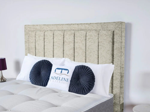 Winchester Studded Vertical Channel Floor Standing Headboard