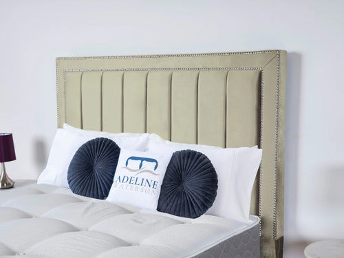 Winchester Studded Vertical Channel Floor Standing Headboard