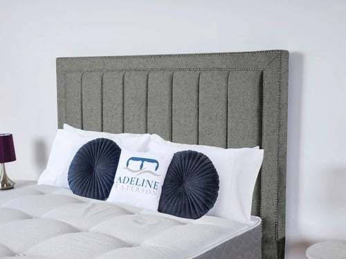 Winchester Studded Vertical Channel Floor Standing Headboard