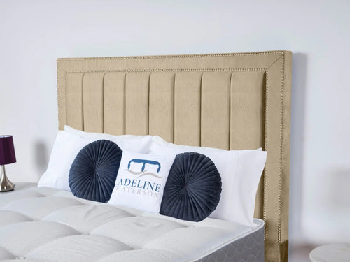 Winchester Studded Vertical Channel Floor Standing Headboard